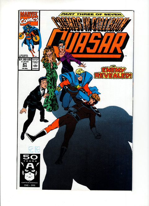 Quasar #21  Marvel Comics 1991