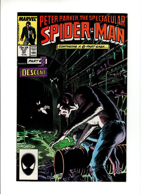 The Spectacular Spider-Man, Vol. 1 #131A  Marvel Comics 1987