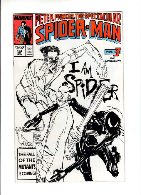 The Spectacular Spider-Man, Vol. 1 #133A  Marvel Comics 1987