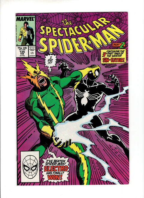 The Spectacular Spider-Man, Vol. 1 #135A  Marvel Comics 1988