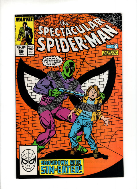 The Spectacular Spider-Man, Vol. 1 #136A  Marvel Comics 1988