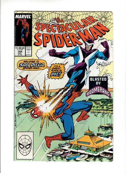 The Spectacular Spider-Man, Vol. 1 #144A  Marvel Comics 1988