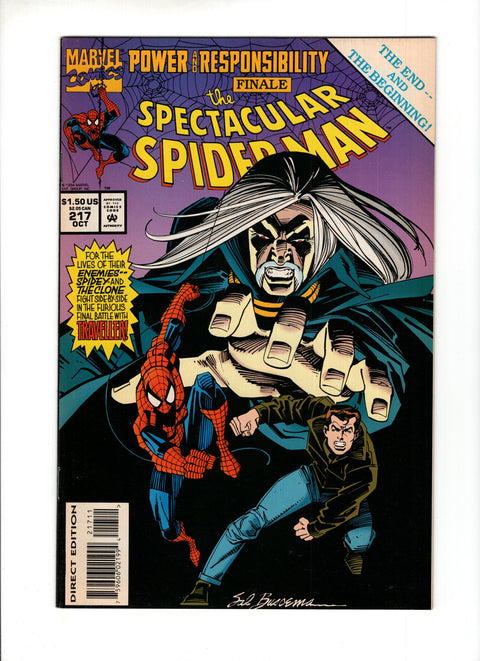 The Spectacular Spider-Man, Vol. 1 #217A  Marvel Comics 1994