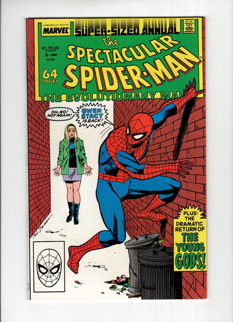 The Spectacular Spider-Man, Vol. 1 Annual #8A  Marvel Comics 1988