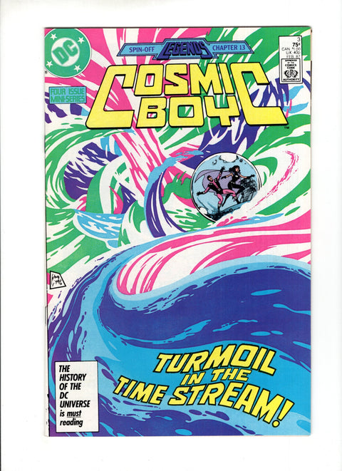 Cosmic Boy #3A  DC Comics 1987