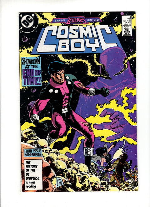 Cosmic Boy #4A  DC Comics 1987