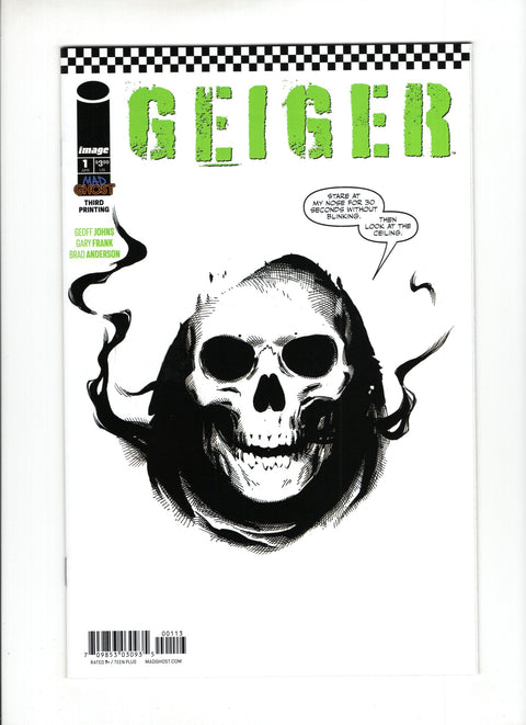 Geiger #1J 3rd Printing Image Comics 2021