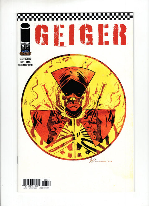 Geiger #3B Jeff Lemire Variant Cover Image Comics 2021