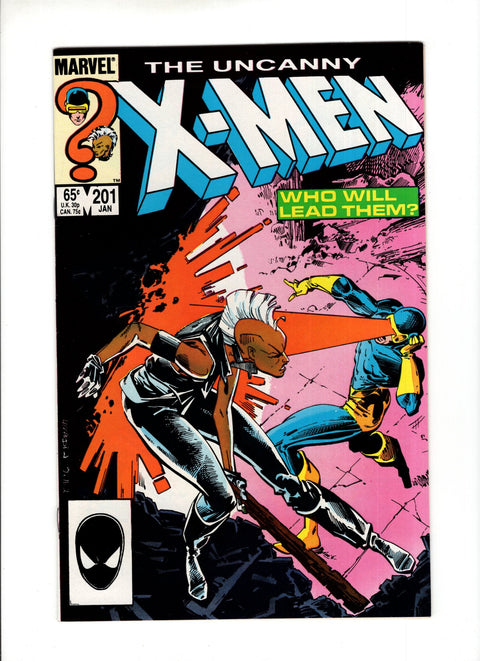Uncanny X-Men, Vol. 1 #201A First appearance of Cable (as a baby) Marvel Comics 1986
