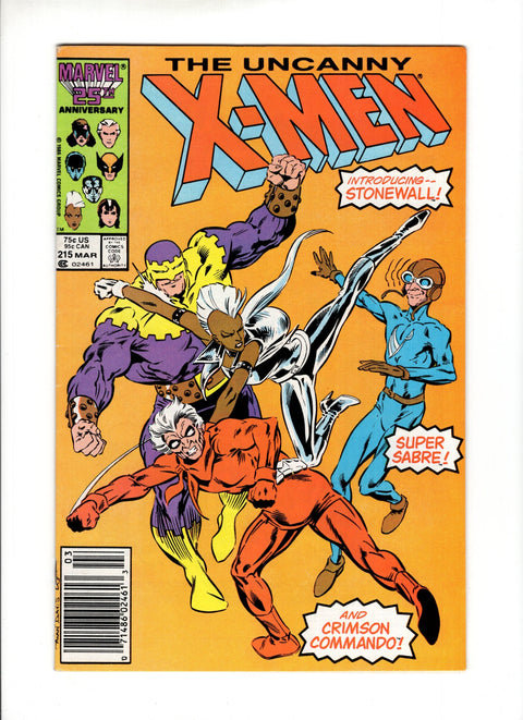Uncanny X-Men, Vol. 1 #215B  Marvel Comics 1986