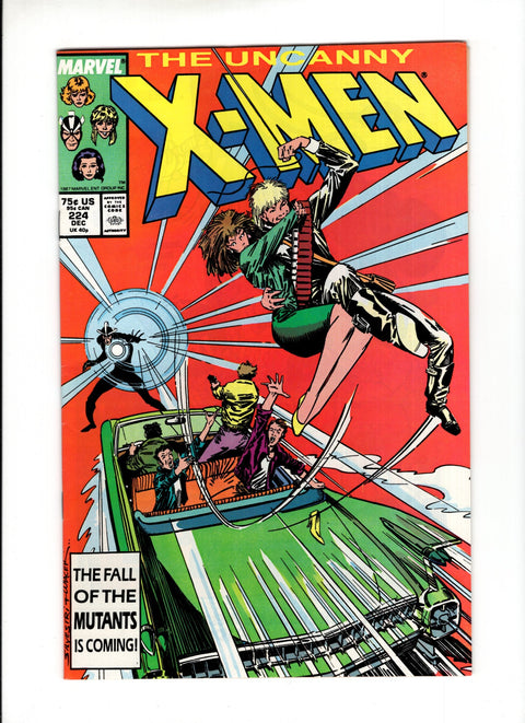 Uncanny X-Men, Vol. 1 #224A  Marvel Comics 1987