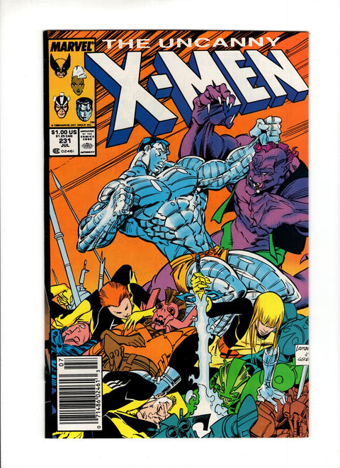 Uncanny X-Men, Vol. 1 #231A  Marvel Comics 1988
