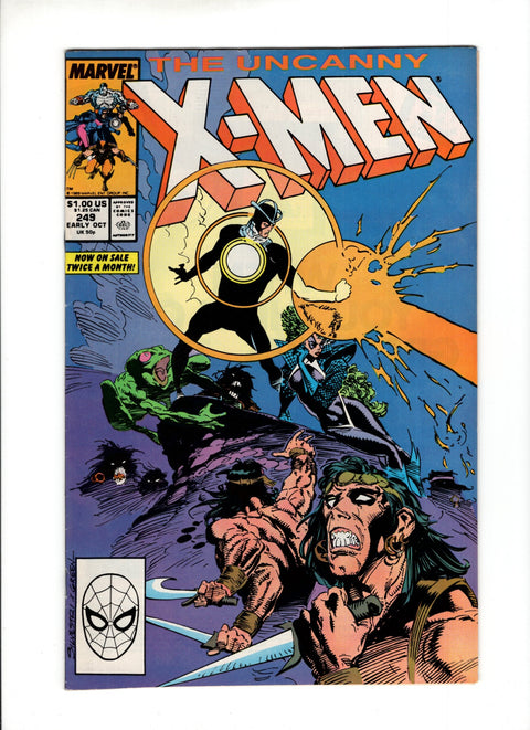 Uncanny X-Men, Vol. 1 #249A  Marvel Comics 1989
