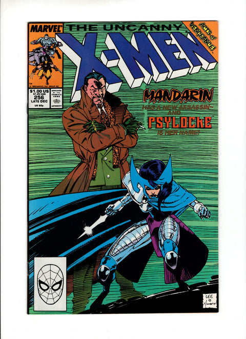 Uncanny X-Men, Vol. 1 #256A First appearance of Betsy Braddock as Lady Mandarin Marvel Comics 1989