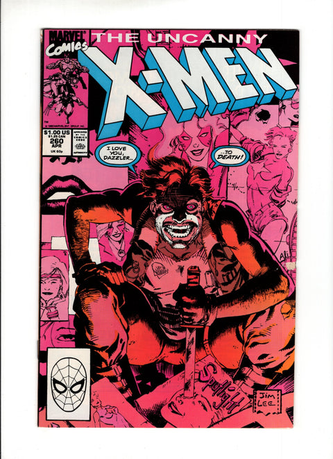 Uncanny X-Men, Vol. 1 #260A  Marvel Comics 1990