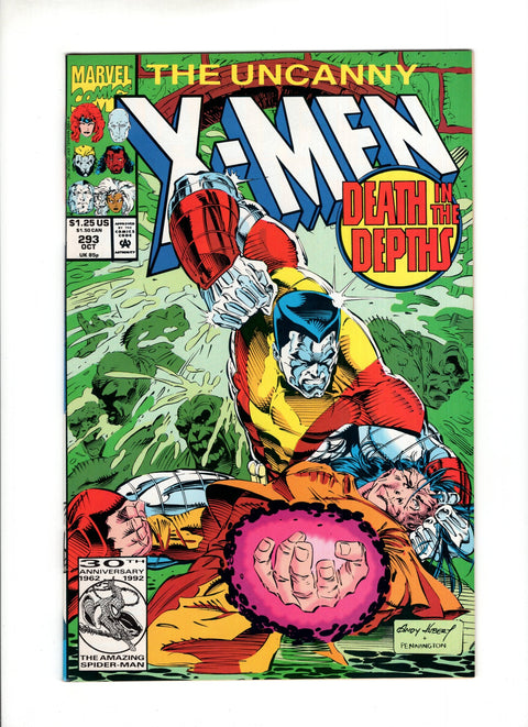 Uncanny X-Men, Vol. 1 #293A  Marvel Comics 1992