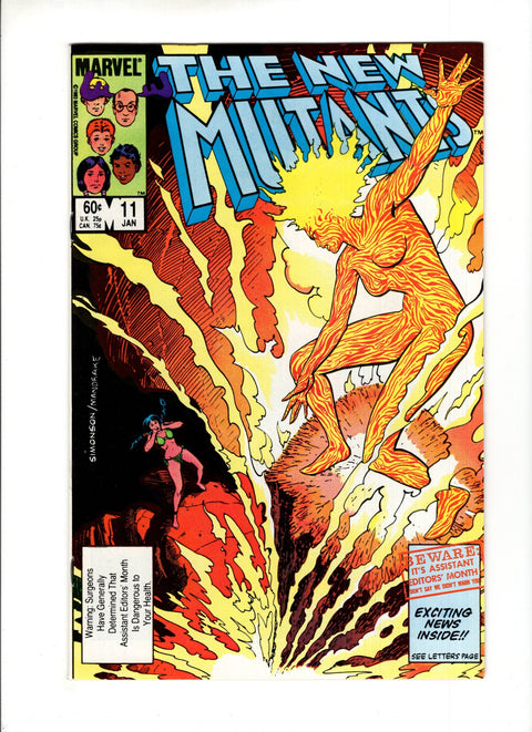 New Mutants, Vol. 1 #11A  Marvel Comics 1983