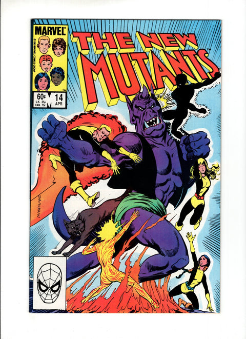 New Mutants, Vol. 1 #14A First appearance of Illyana Rasputin as Magik Marvel Comics 1983