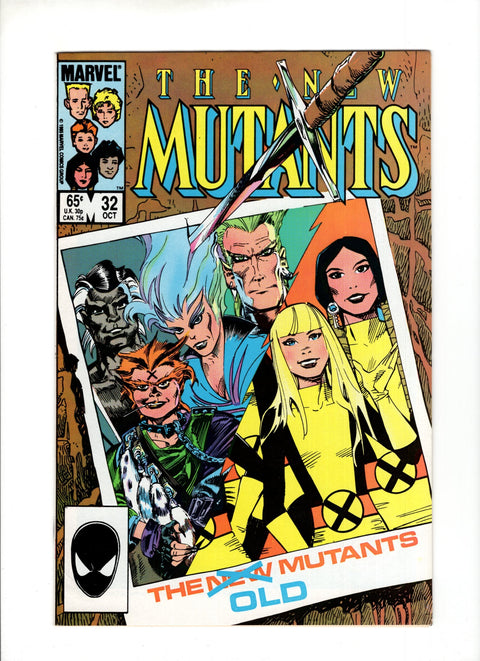 New Mutants, Vol. 1 #32A First mention of Madripoor Marvel Comics 1985