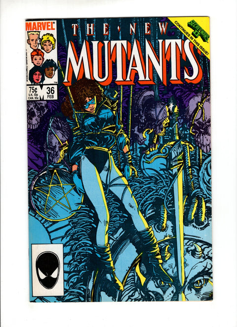 New Mutants, Vol. 1 #36A  Marvel Comics 1985
