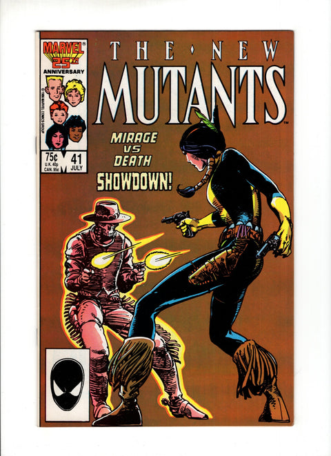 New Mutants, Vol. 1 #41A  Marvel Comics 1986