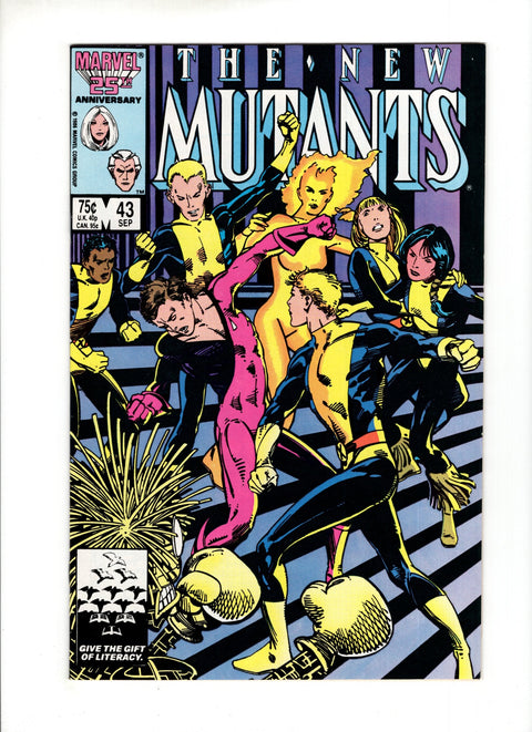 New Mutants, Vol. 1 #43A  Marvel Comics 1986
