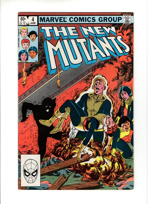 New Mutants, Vol. 1 #4A  Marvel Comics 1983