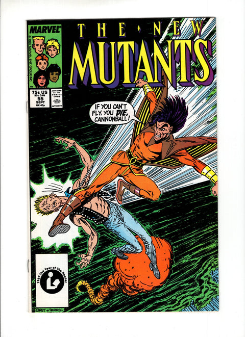 New Mutants, Vol. 1 #55A  Marvel Comics 1987