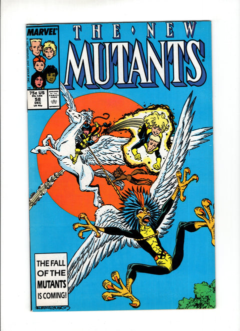 New Mutants, Vol. 1 #58A  Marvel Comics 1987