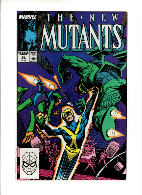New Mutants, Vol. 1 #67A  Marvel Comics 1988