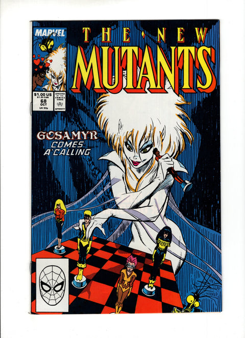 New Mutants, Vol. 1 #68A  Marvel Comics 1988