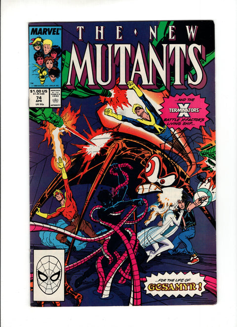 New Mutants, Vol. 1 #74A  Marvel Comics 1988