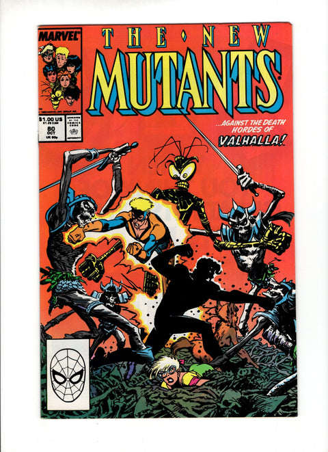 New Mutants, Vol. 1 #80A  Marvel Comics 1989
