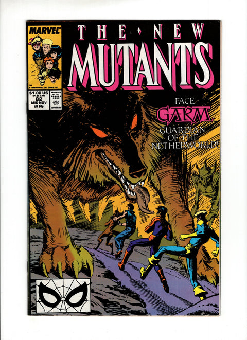 New Mutants, Vol. 1 #82A  Marvel Comics 1989