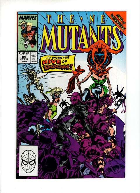 New Mutants, Vol. 1 #84A  Marvel Comics 1989