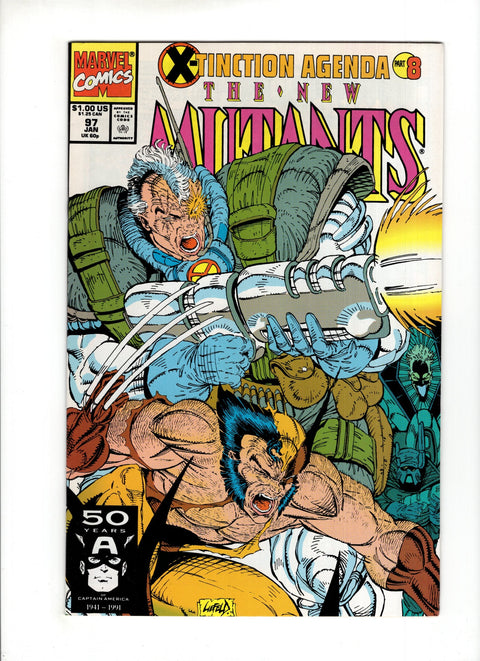 New Mutants, Vol. 1 #97A  Marvel Comics 1990