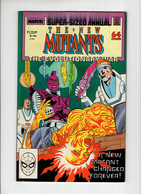 New Mutants, Vol. 1 Annual #4A  Marvel Comics 1988
