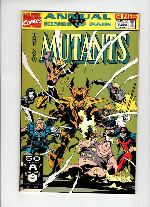 New Mutants, Vol. 1 Annual #7A  Marvel Comics 1991