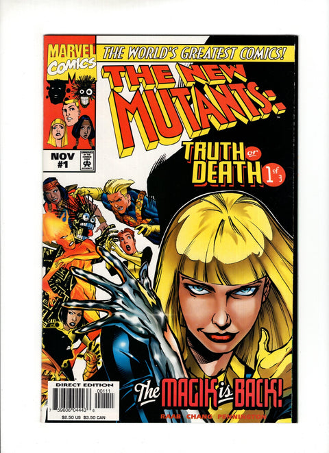New Mutants: Truth or Death #1A  Marvel Comics 1997