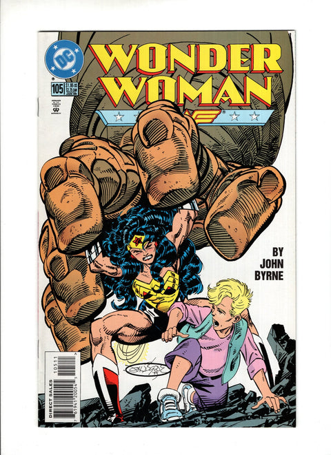 Wonder Woman, Vol. 2 #105A First appearance of Cassie Sandsmark (becomes Wonder Girl II) DC Comics 1995