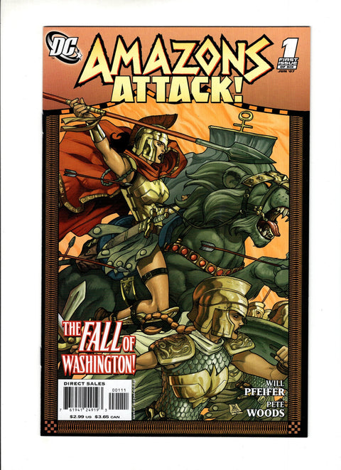 Amazons Attack! #1  DC Comics 2007