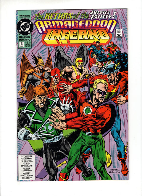 Armageddon: Inferno #4A  DC Comics 1992