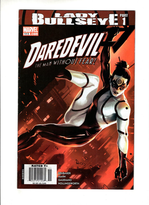 Daredevil, Vol. 2 #111B First appearance of Lady Bullseye Marvel Comics 2008