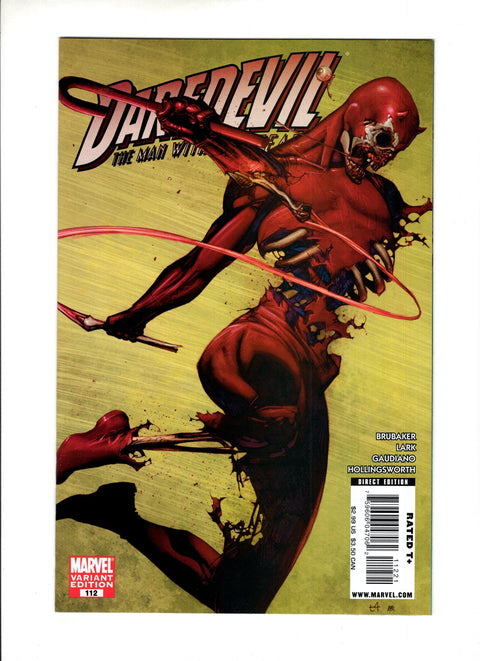 Daredevil, Vol. 2 #112C Incentive Travel Foreman Zombie Variant Cover Marvel Comics 2008