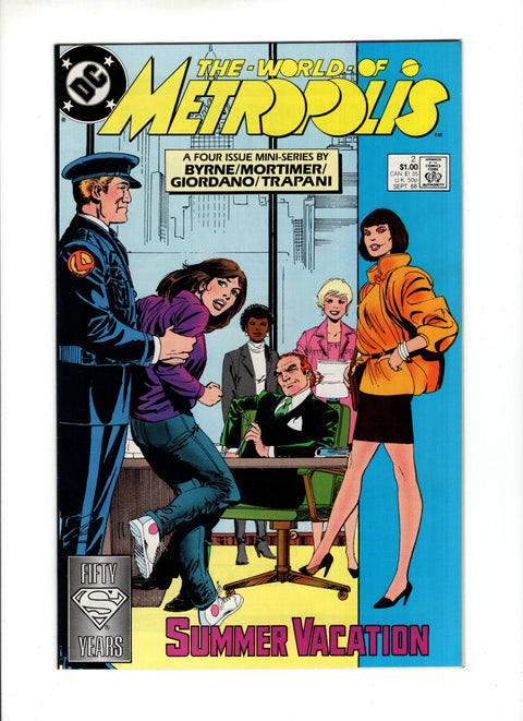 World of Metropolis #2A  DC Comics 1988