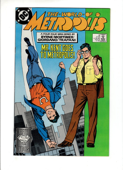 World of Metropolis #3A  DC Comics 1988