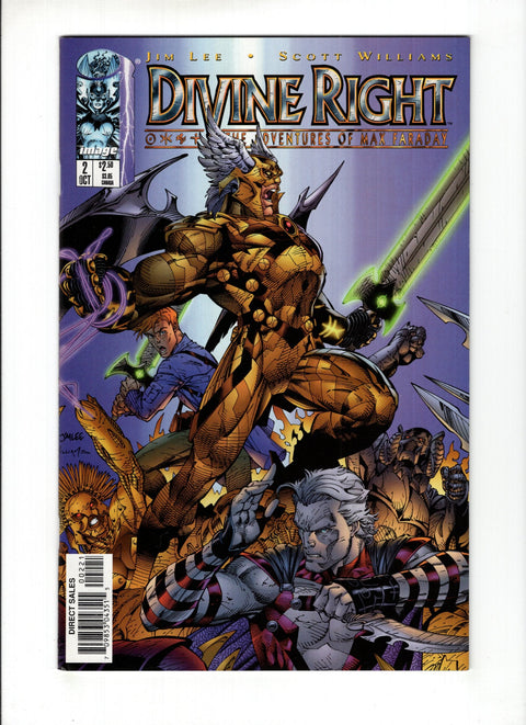 Divine Right #2A  Image Comics 1997