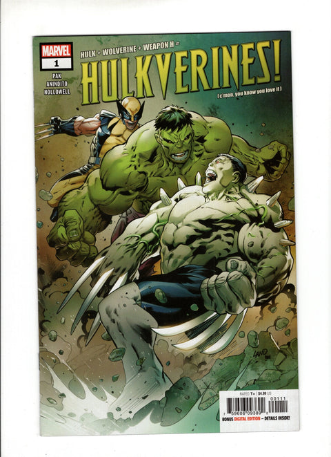 Hulkverines #1A  Marvel Comics 2019