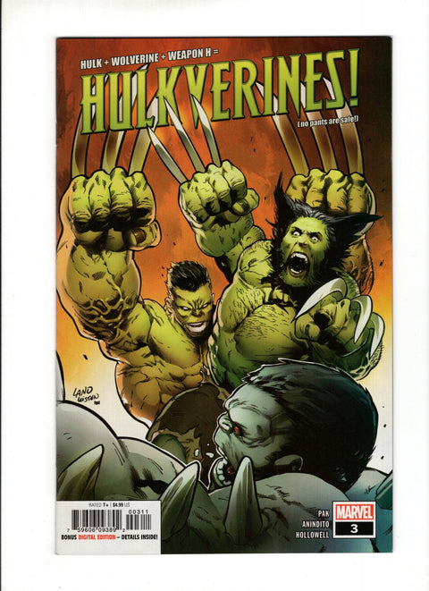Hulkverines #3A  Marvel Comics 2019