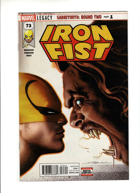 Iron Fist, Vol. 5 #73A  Marvel Comics 2017